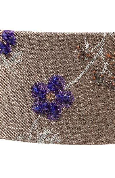 Кокошник PANFIL серого цвета по цене 14000 руб., арт. 45-KOK-D, фото 4 Кокошник PANFIL, арт. 45-KOK-D, фото 4