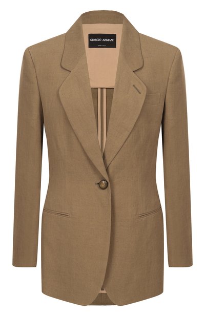 Женский льняной жакет GIORGIO ARMANI, арт. GW002824/TE11126