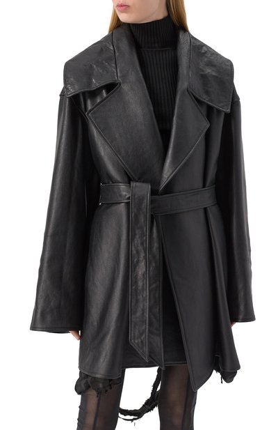 Кожаная куртка BALENCIAGA, арт. 813643/T0S15, фото 3