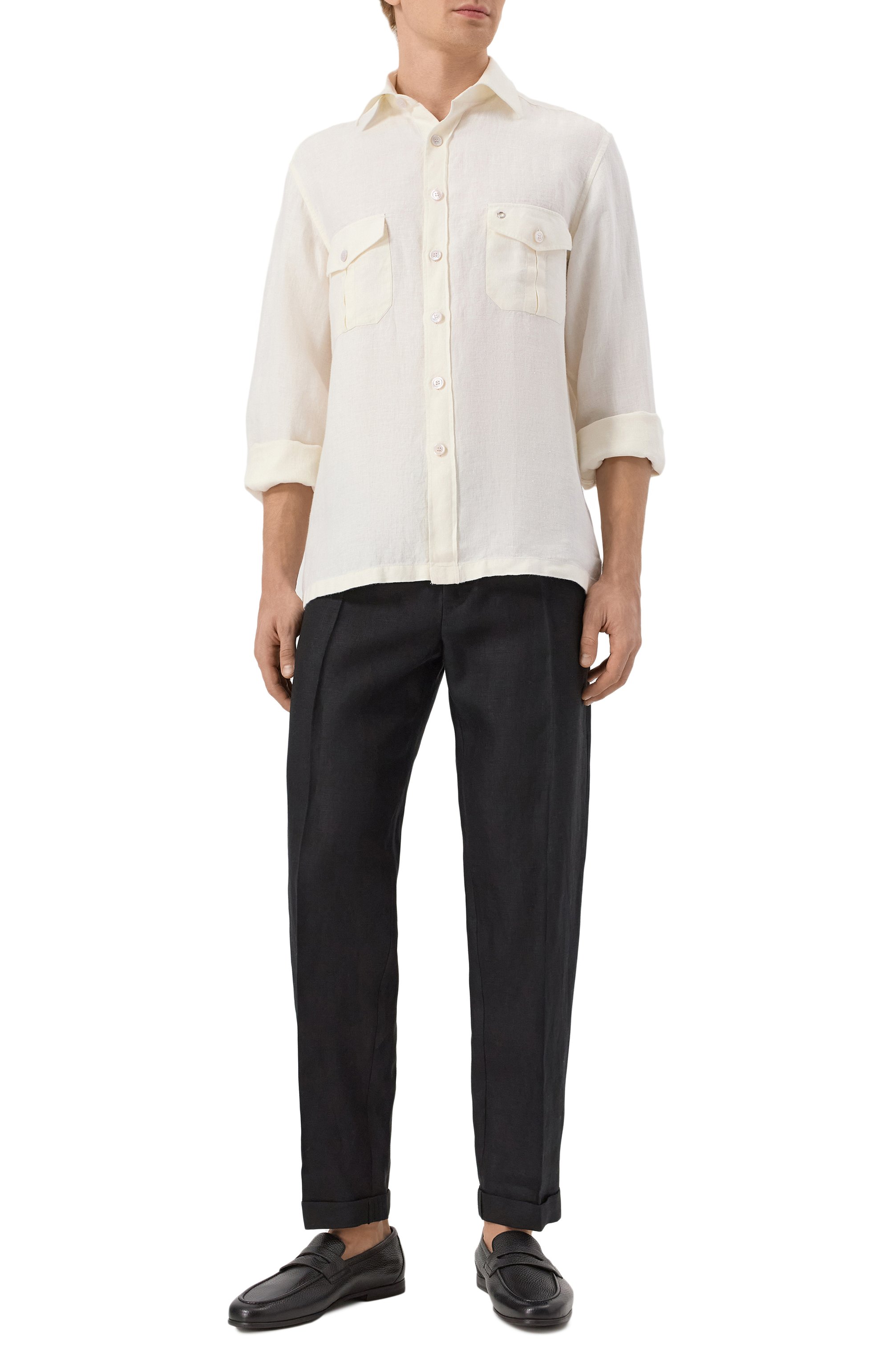 Льняная рубашка STEFANO RICCI, арт. SP007711/BX2930, фото 2