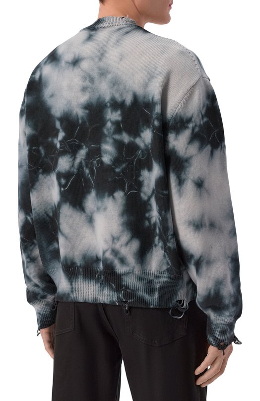 Хлопковый свитер HUGO Blue 50553584 Серый  50553584 Фото 4