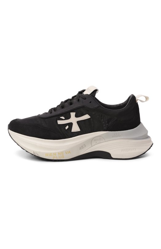 Комбинированные кроссовки Hill Premiata HILL/VAR 8241 Чёрный  HILL/VAR 8241 Фото 4