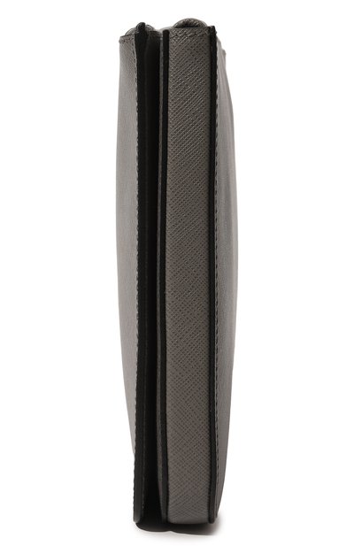 Кожаная борсетка PRADA, арт. 2VF024-9Z2-F0K44-MOO, фото 4