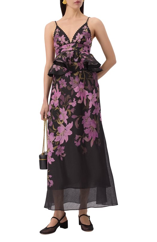 Текстильные туфли Francois 45 Gianvito Rossi G95574.45RIC.RSCNENE Чёрный  G95574.45RIC.RSCNENE Фото 2
