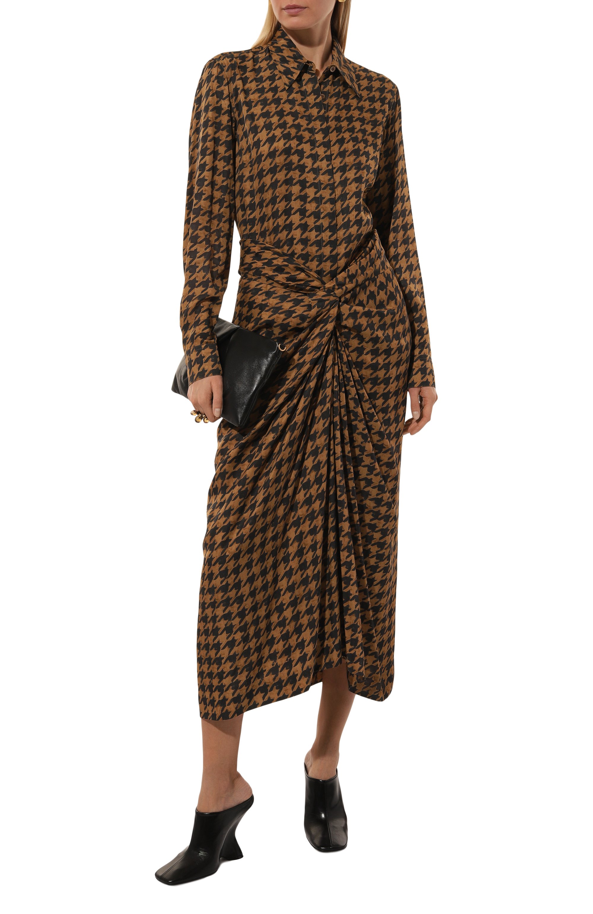 Рубашка из вискозы DRIES VAN NOTEN, арт. 242-010707-9088, фото 2