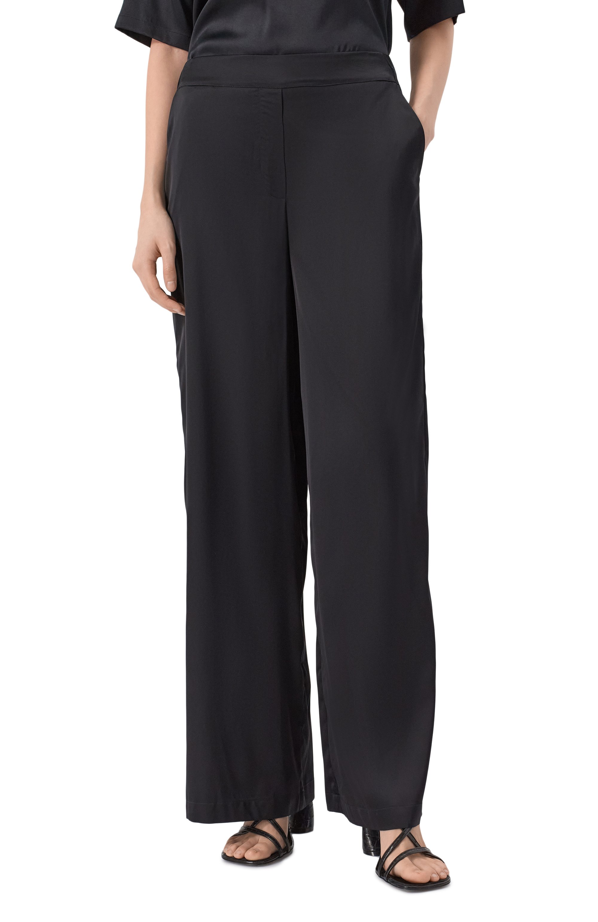 Брюки из вискозы и шелка GRAN SASSO, арт. 76263/52900, фото 3