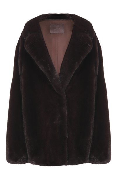 Женская шуба из норки MVST, арт. M25.1PW.F005/MINK