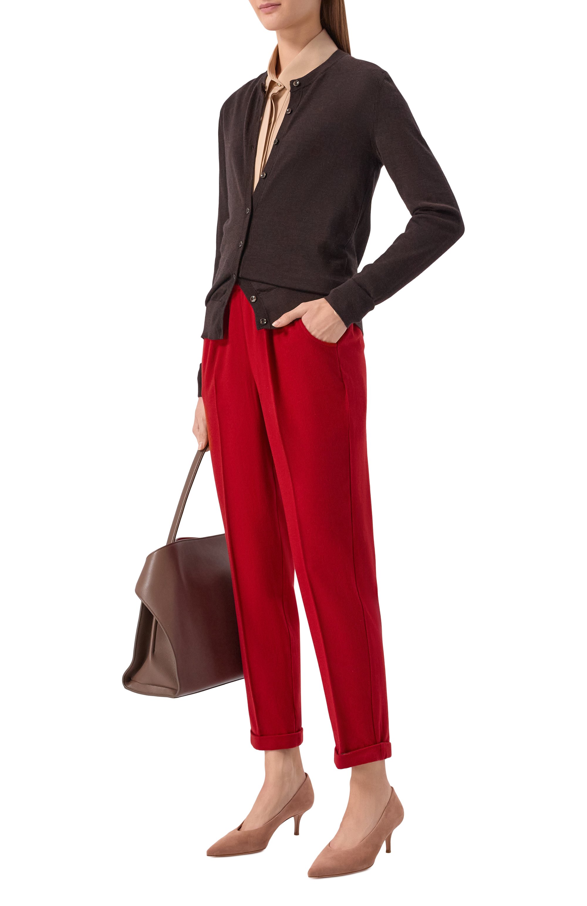 Замшевые туфли robbie 55 GIANVITO ROSSI, арт. G22273.55RIC.CAMPRAL, фото 3