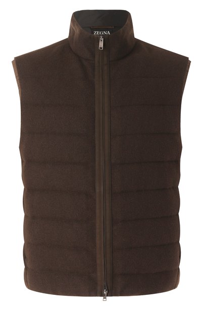 Мужской пуховый жилет ZEGNA, арт. E105/UET48A8