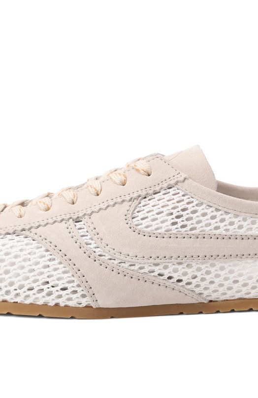 Комбинированные кеды Dries Van Noten MS251/1501/901 Бежевый  MS251/1501/901 Фото 7