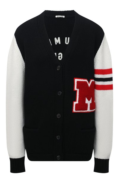 Шерстяной кардиган MIU MIU, арт. MMF536-1ZX1-F0002, фото 1