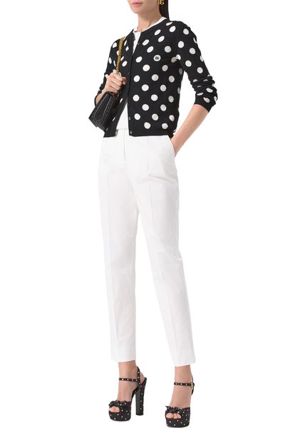 Пуловер из вискозы и хлопка DOLCE & GABBANA, арт. FXG26T/JFMEB, фото 2