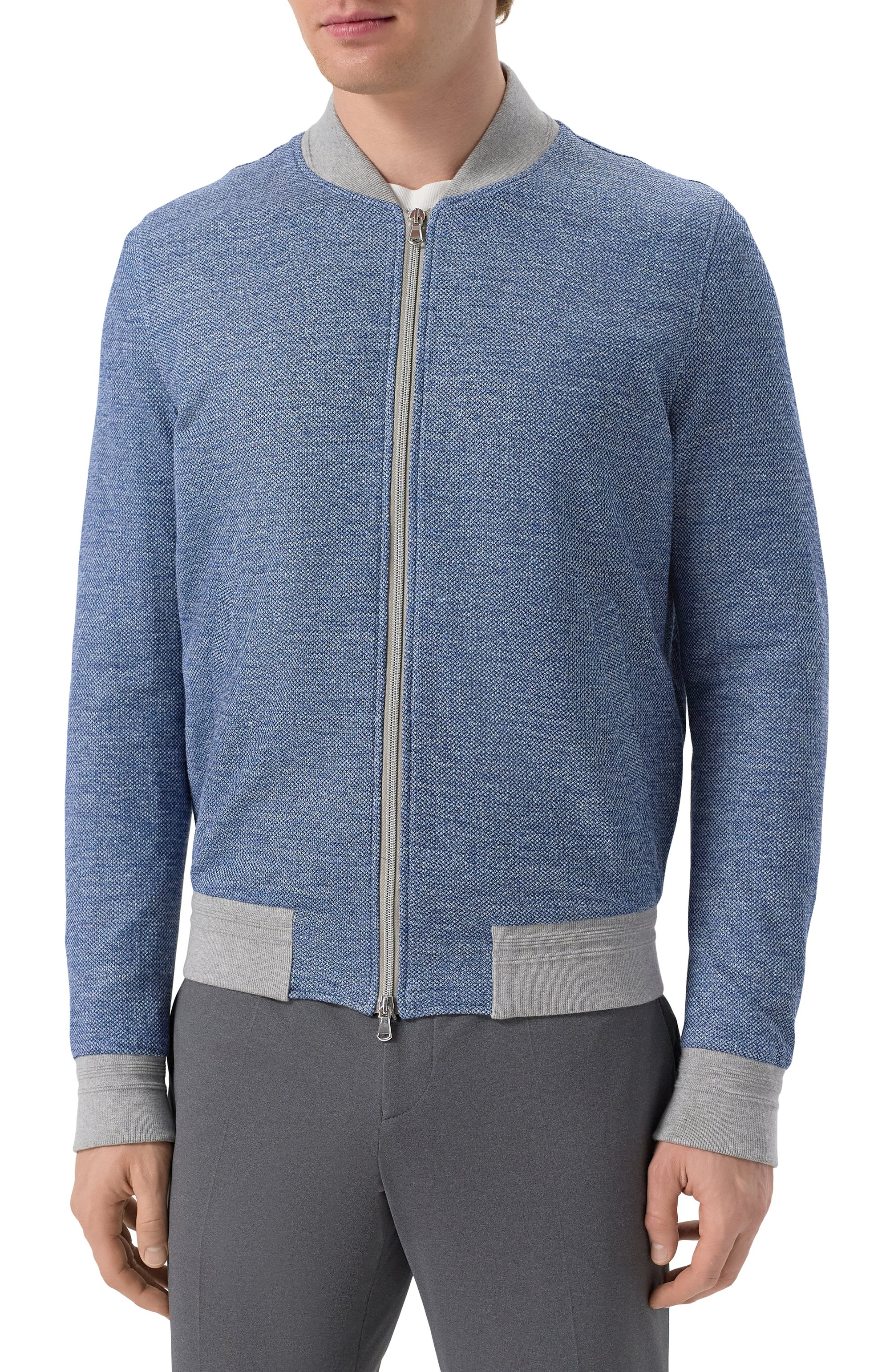 Бомбер изо льна и хлопка L.B.M. 1911, арт. 9311/55209, фото 3