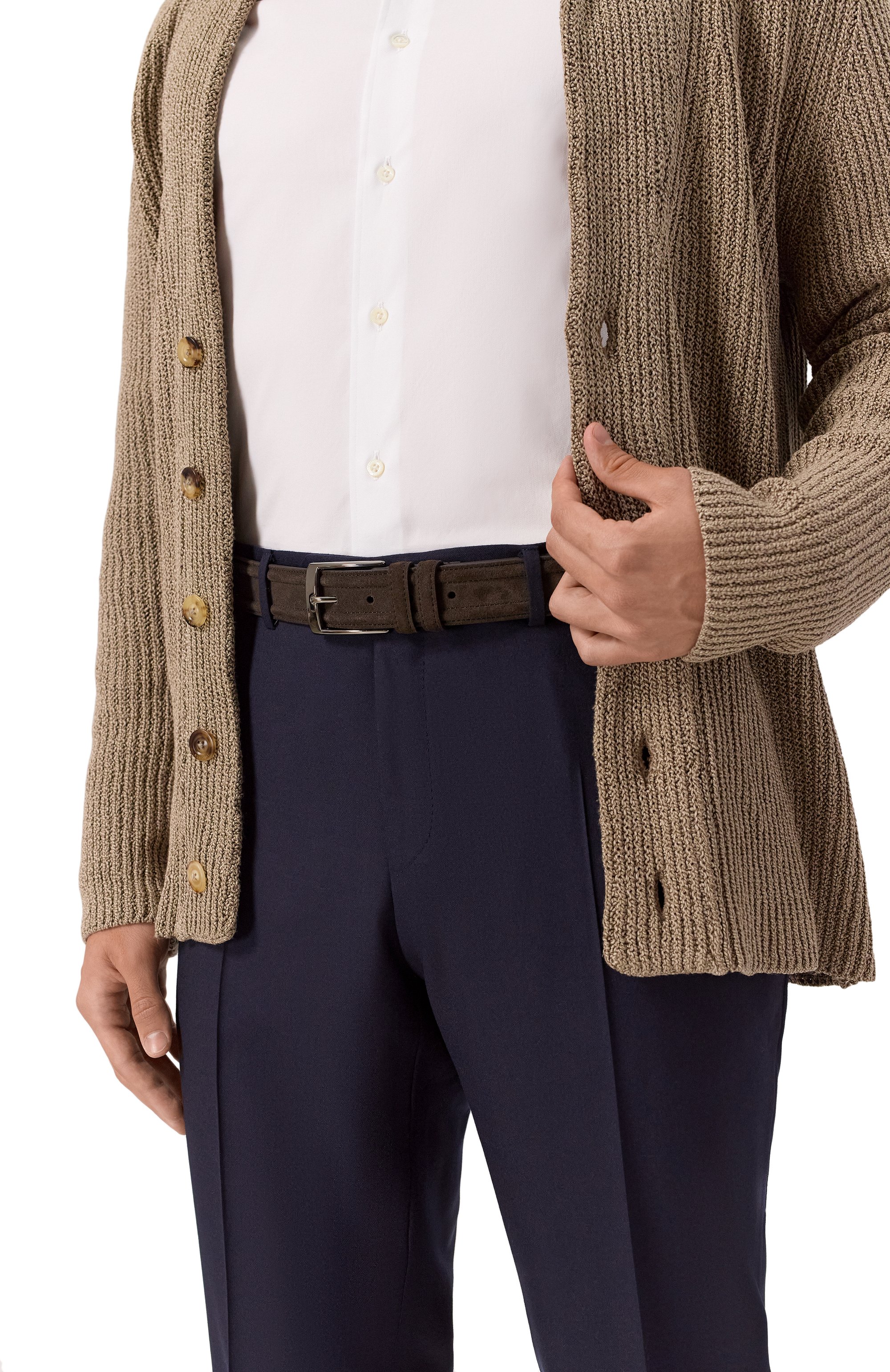 Замшевый ремень CANALI, арт. 50C/KB00500, фото 2