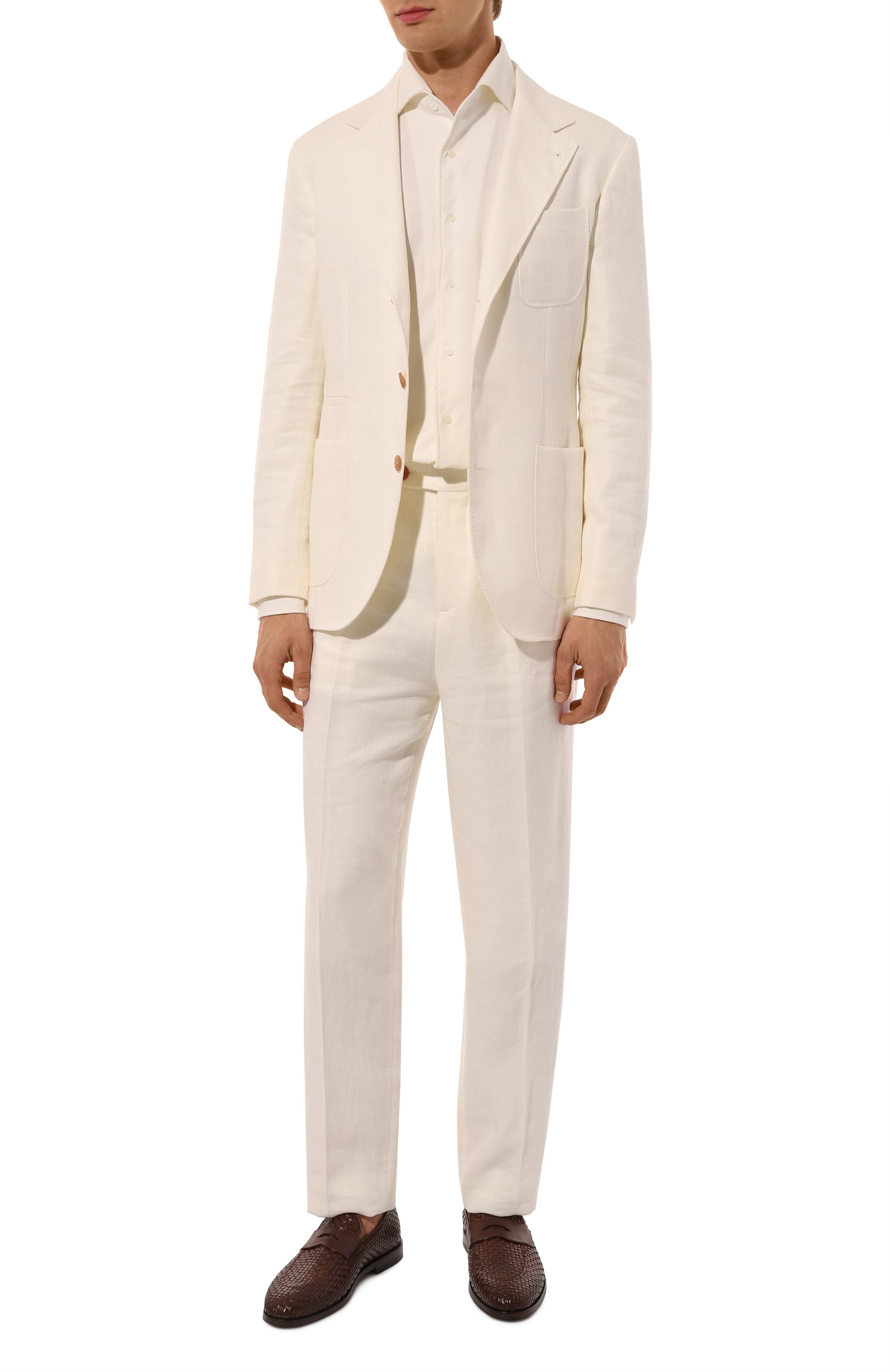 Костюм изо льна и шерсти BRUNELLO CUCINELLI, арт. MW482EDNS, фото 1