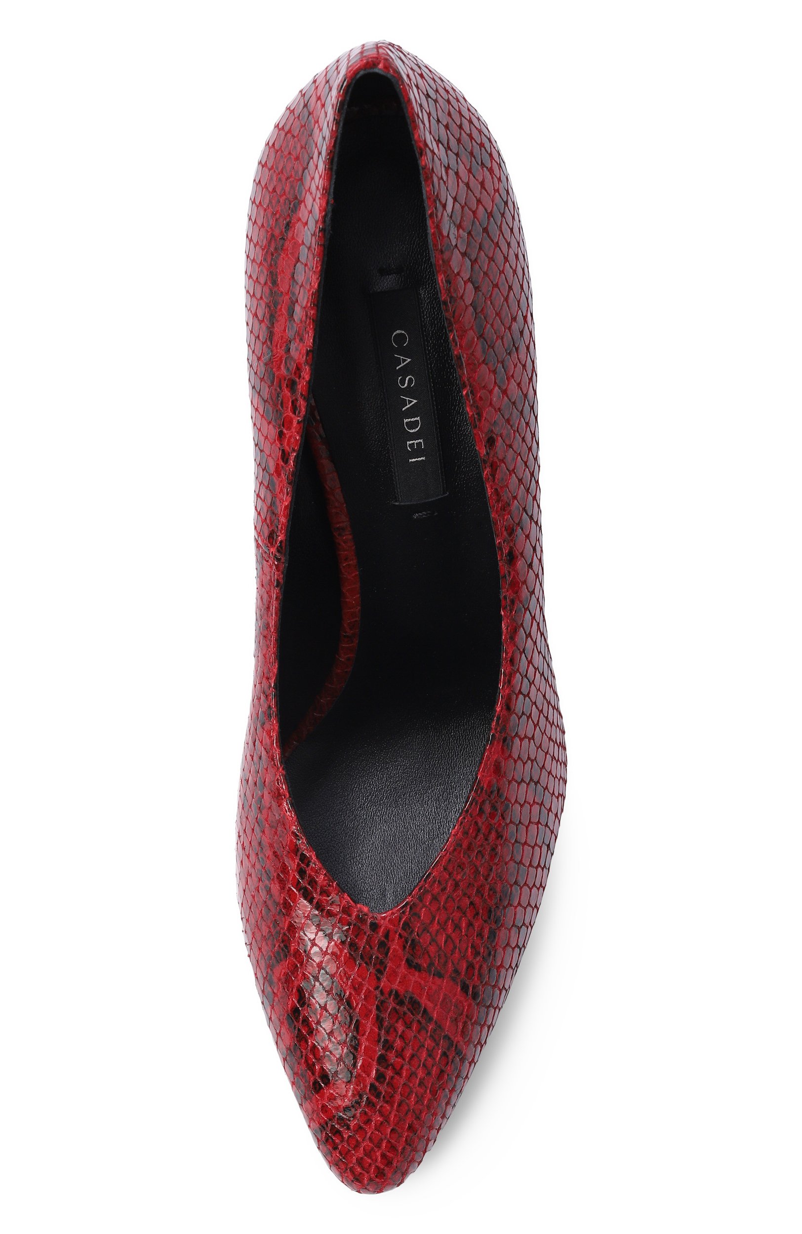 Кожаные туфли venus 80 CASADEI красного цвета по цене 89250 руб., арт. 1F066C0801/BASIL, фото 6 Кожаные туфли venus 80 CASADEI, арт. 1F066C0801/BASIL, фото 6