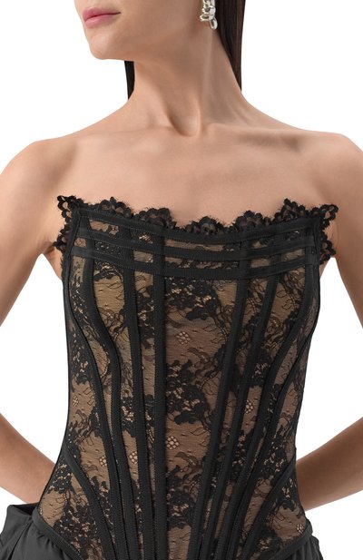 Хлопковое платье GIUSEPPE DI MORABITO, арт. 04SSDR446 04425, фото 5