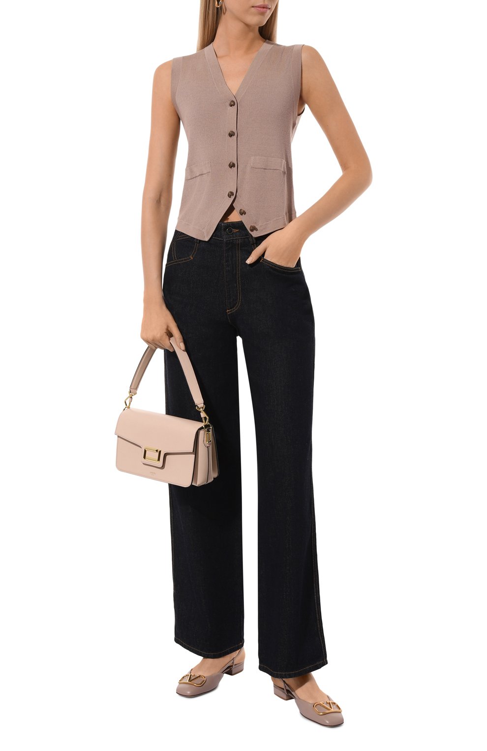 Сумка angèle medium LANCEL светло-розового цвета по цене 86150 руб., арт. A13149, фото 7 Сумка angèle medium LANCEL, арт. A13149, фото 7