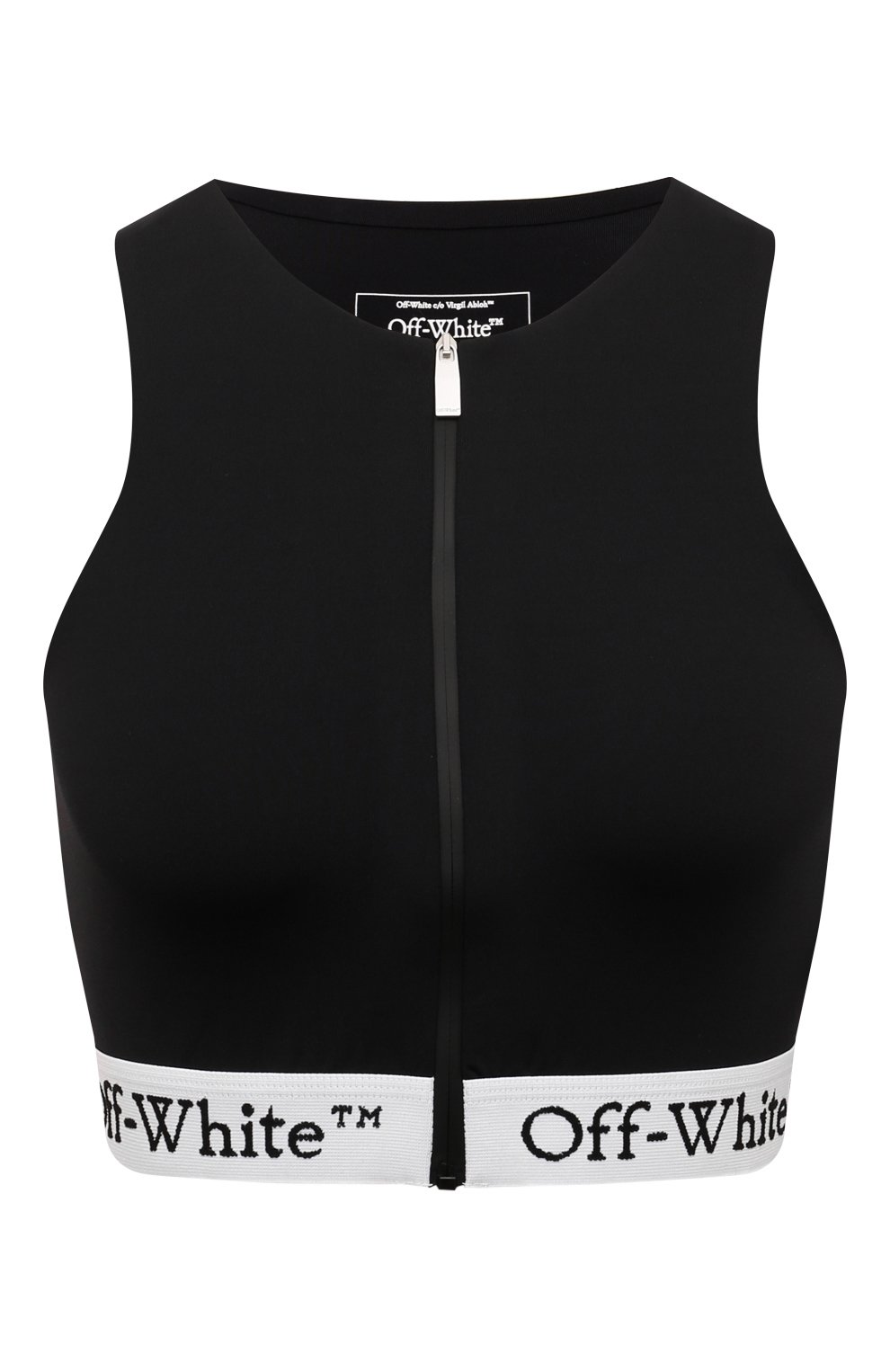 Топ OFF-WHITE черного цвета по цене 22150 руб., арт. 0WV0056F24JER001, фото 1 Топ OFF-WHITE, арт. 0WV0056F24JER001, фото 1