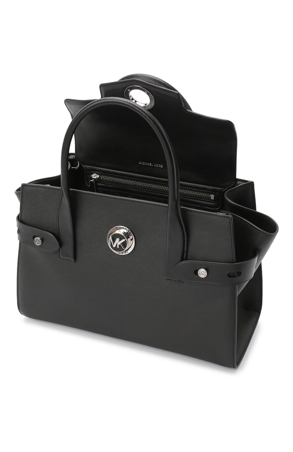 Сумка carmen MICHAEL MICHAEL KORS черного цвета по цене 59350 руб., арт. 30S0SNMS3L, фото 4 Сумка carmen MICHAEL MICHAEL KORS, арт. 30S0SNMS3L, фото 4