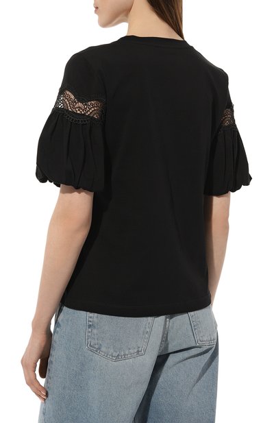 Хлопковая футболка ALBERTA FERRETTI, арт. 222U/A0702/6660, фото 4