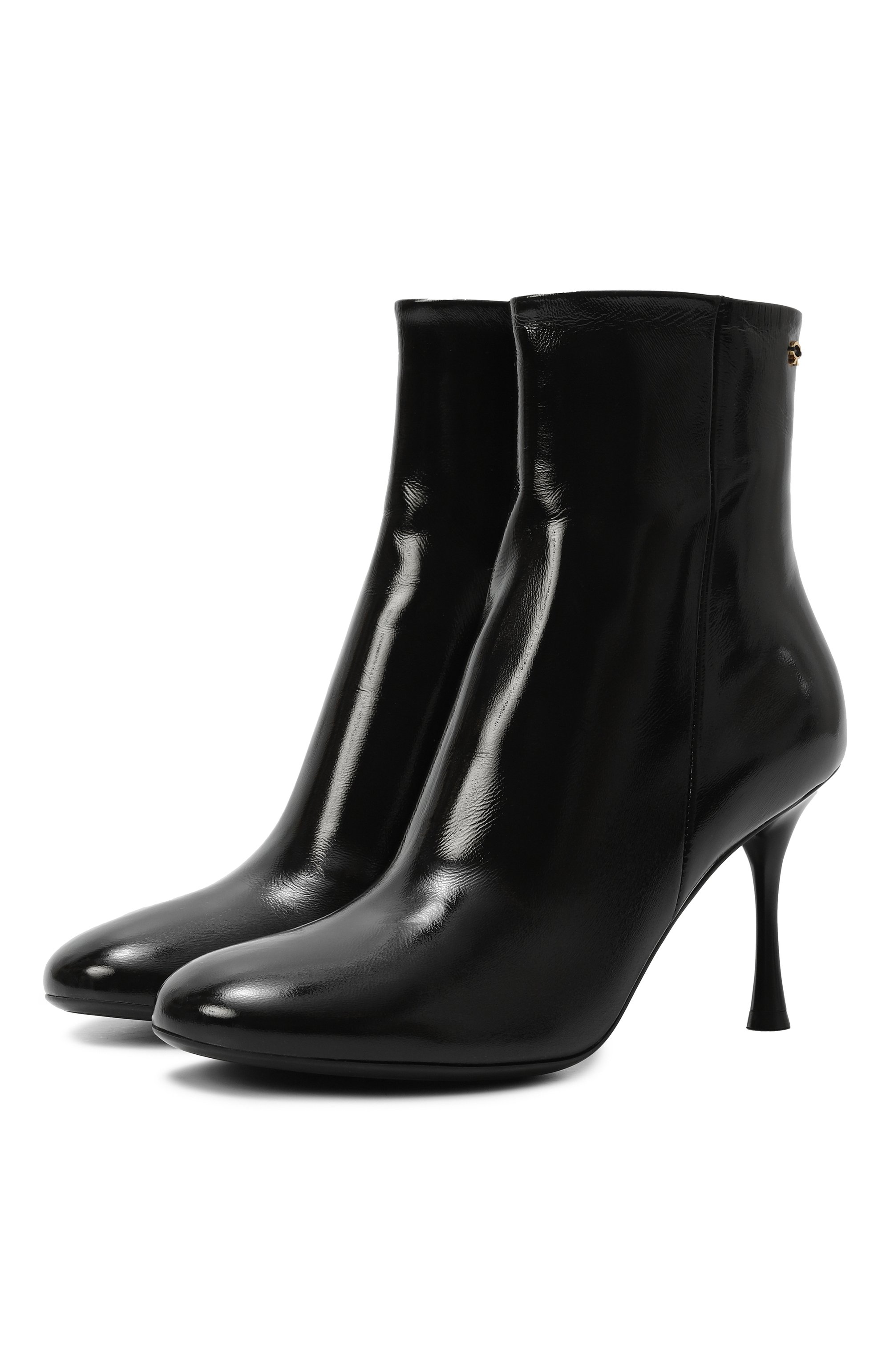 Лакированные ботильоны carla 85 GIANVITO ROSSI, арт. G72933.85LAC.NUINER0, фото 1