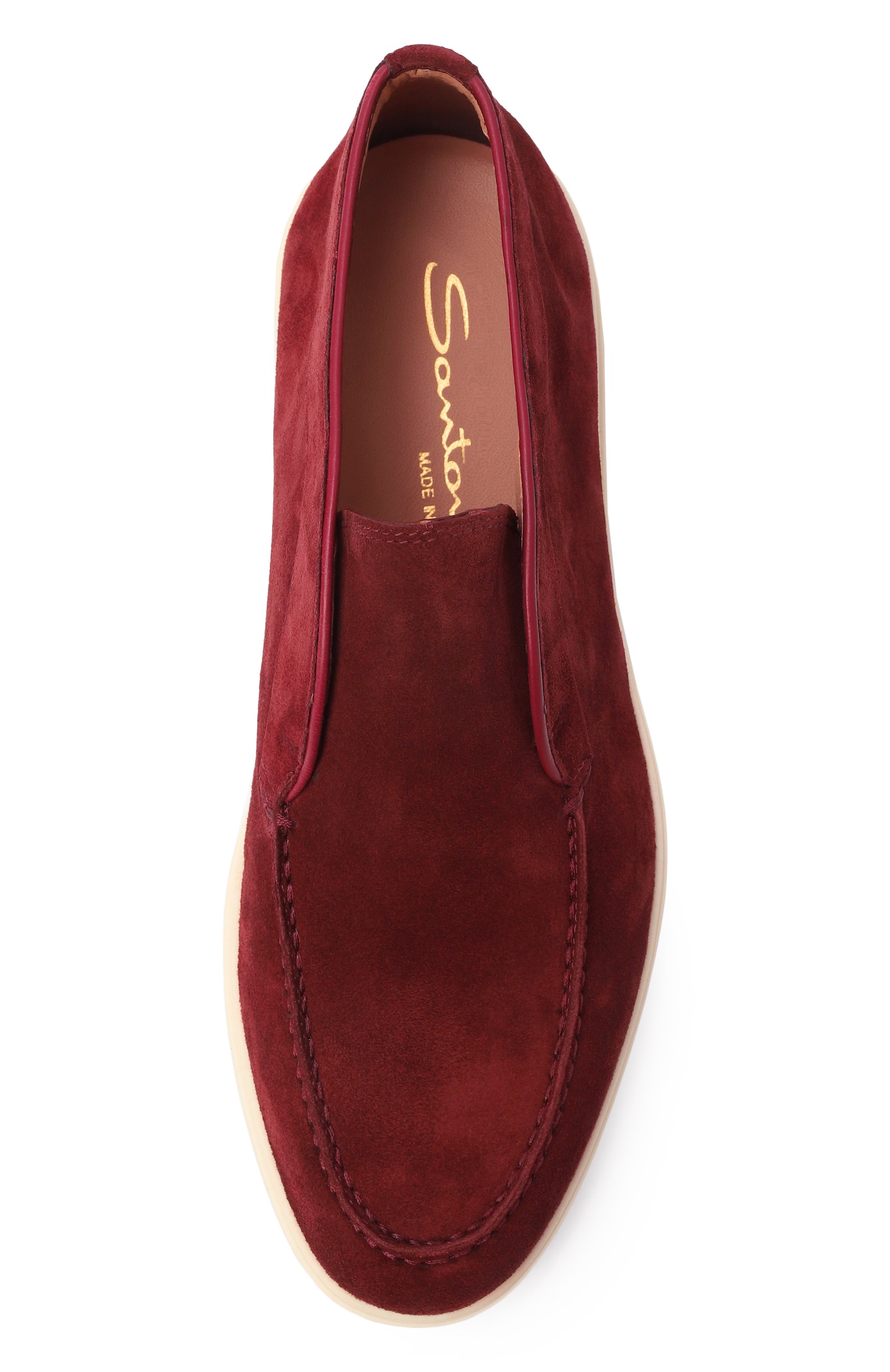 Замшевые ботинки SANTONI, арт. WUYG58458TISNPYL, фото 6