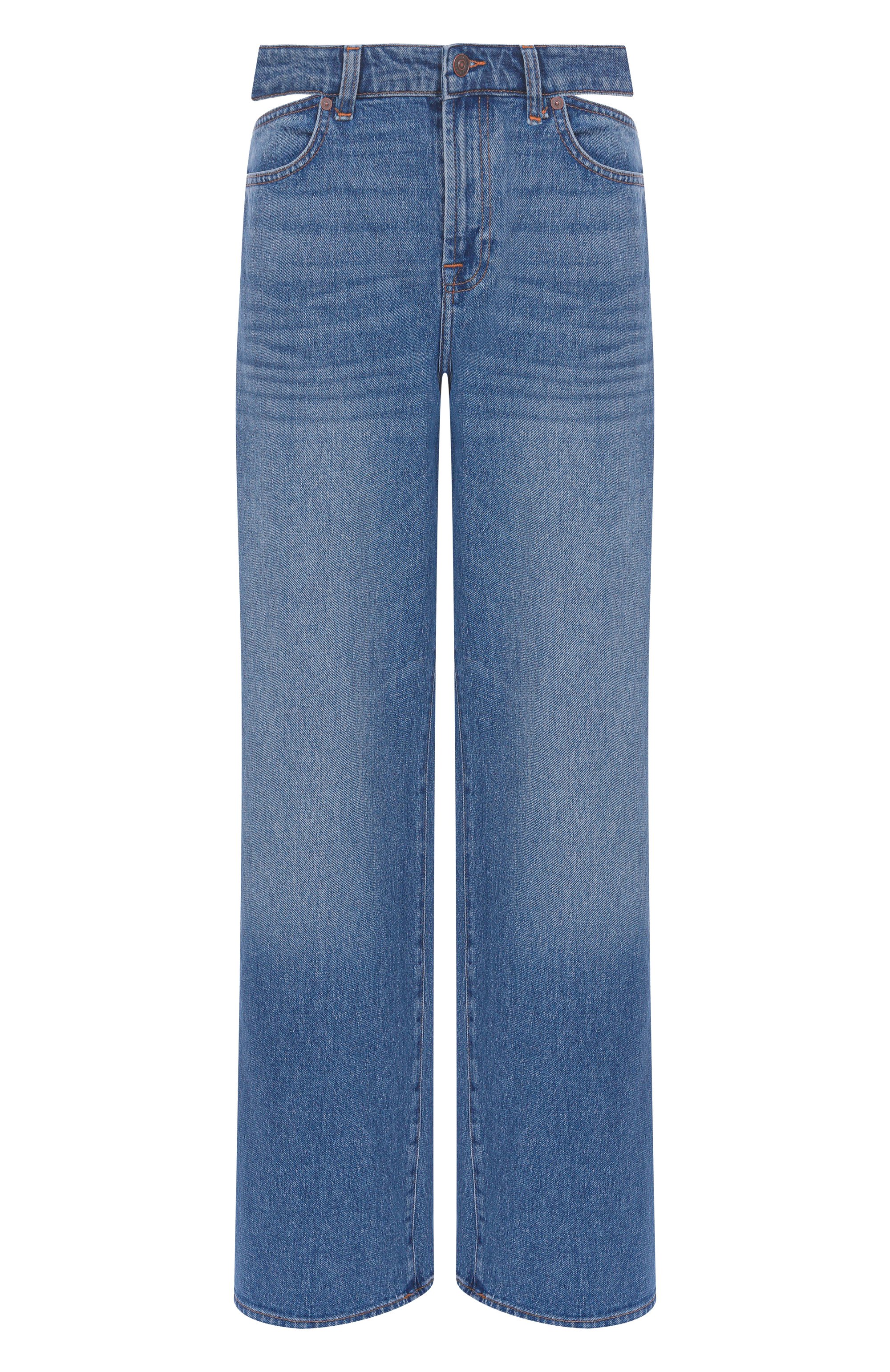 Джинсы scout 7 FOR ALL MANKIND синего цвета по цене 32950 руб., арт. 7U230C10, фото 1 Джинсы scout 7 FOR ALL MANKIND, арт. 7U230C10, фото 1