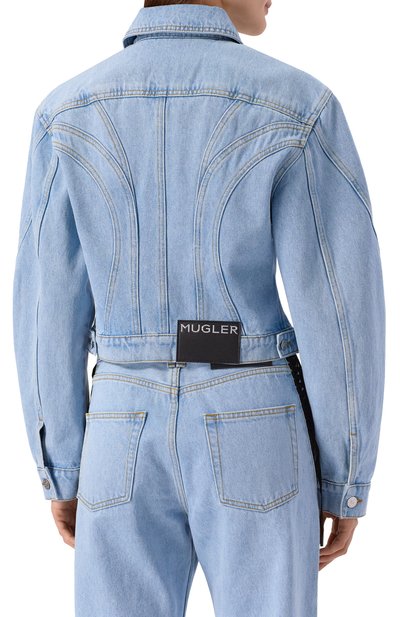 Джинсовая куртка MUGLER, арт. 25P6VE0414211, фото 4