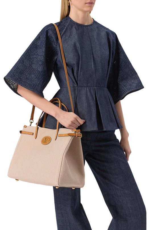 Сумка-тоут Antibes medium Valentino 8W2B0R19/EZT Бежевый  8W2B0R19/EZT Фото 2