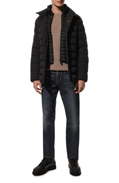 Кожаные ботинки W.GIBBS черного цвета по цене 59950 руб., арт. 0260005/2861, фото 2 Кожаные ботинки W.GIBBS, арт. 0260005/2861, фото 2