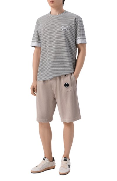 Мужские хлопковые шорты C.P. COMPANY, арт. 20CMSB210A/1103370