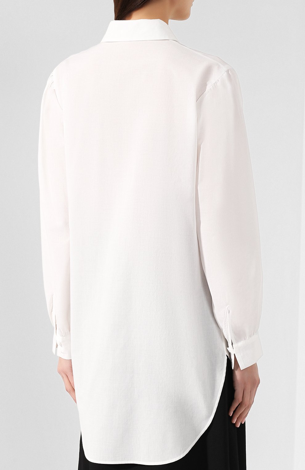 Хлопковая рубашка YOHJI YAMAMOTO, арт. YZ-B05-030, фото 4
