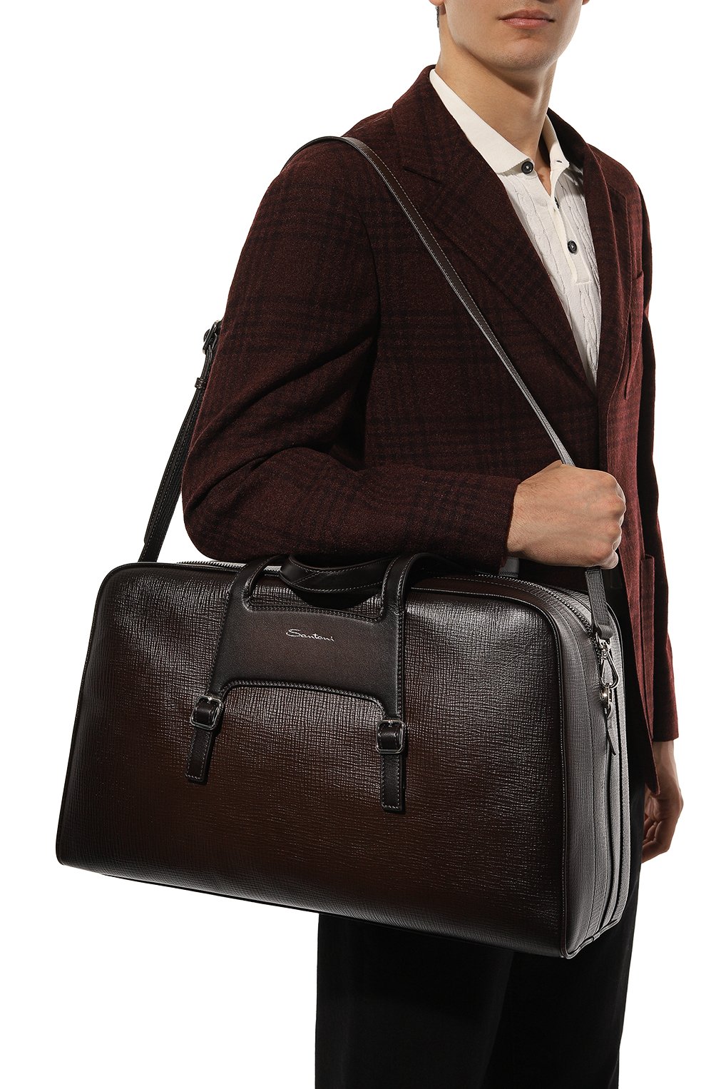 Дорожная сумка SANTONI, арт. UIBBA2419EN-ATU5N50, фото 2