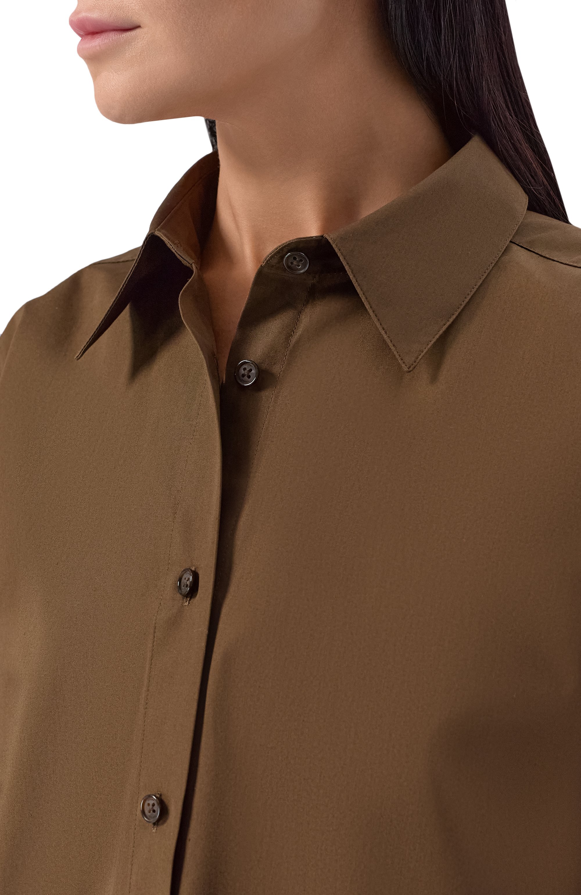 Хлопковая рубашка TOTEME, арт. 254-WRT0480-FB0226, фото 5