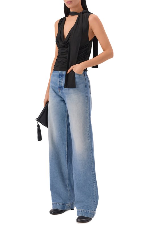 Топ из вискозы Aya Muse AMR2667 Чёрный  AMR2667 Фото 2