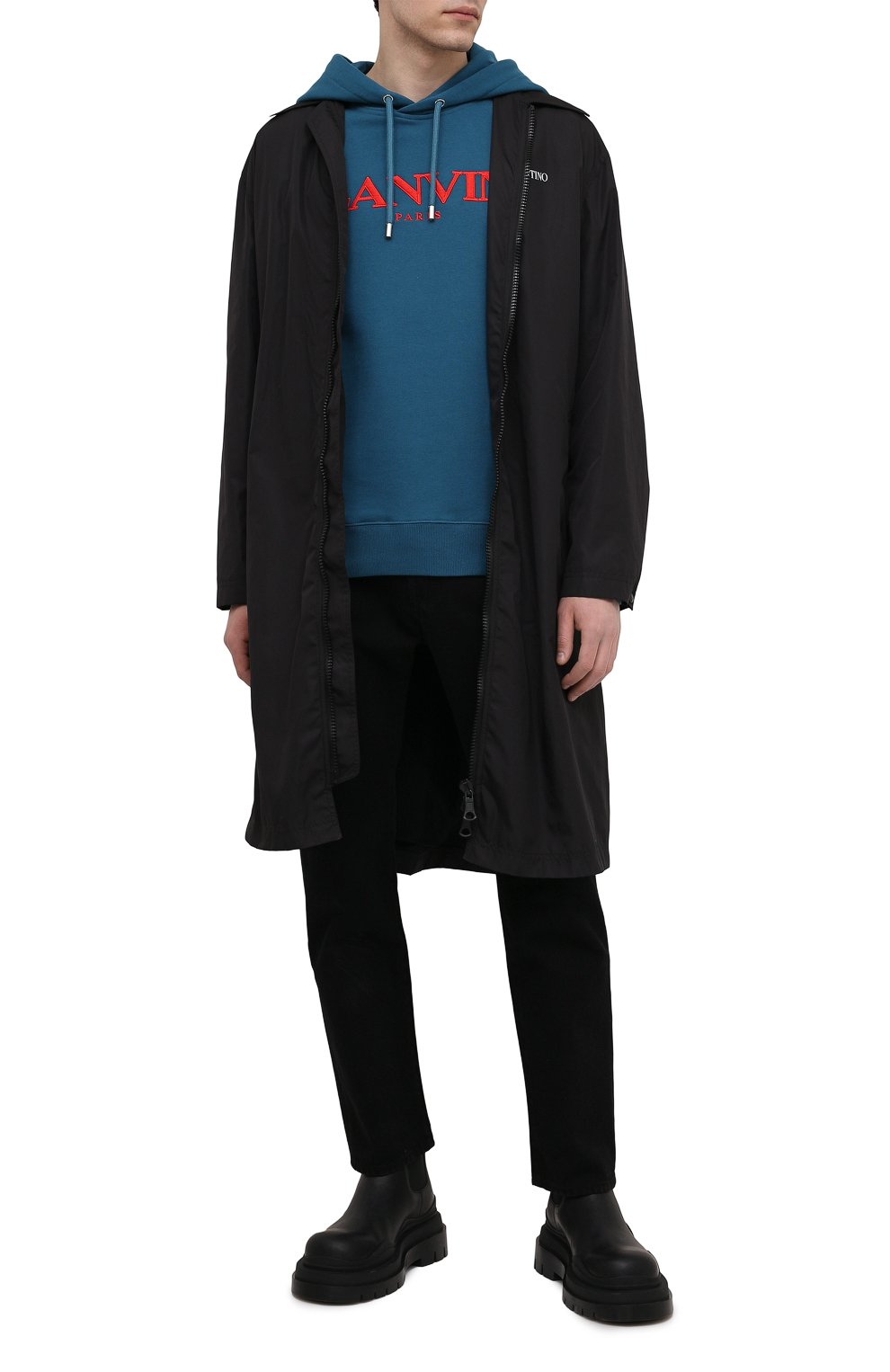 Хлопковое худи LANVIN, арт. RM-H00004-J008-E21, фото 2