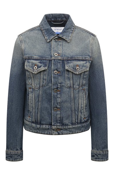 Женская джинсовая куртка OFF-WHITE, арт. 0WYE012C99DEN006