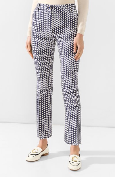 Брюки из смеси шерсти и шелка VALENTINO, арт. RB3RB2W04EP, фото 3