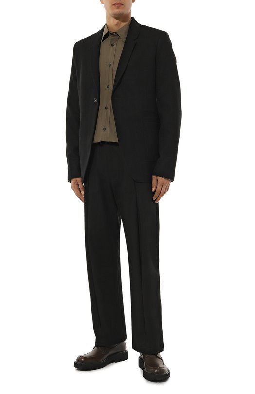 Шерстяной пиджак Thom Krom Чёрный, фото 2