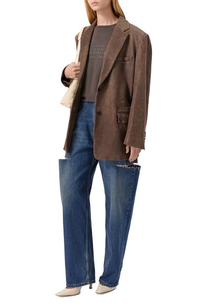 Хлопковая футболка MAISON MARGIELA, арт. S29GC0307/S24575, фото 2