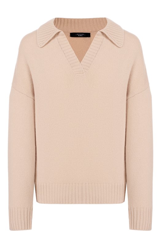 Шерстяной свитер Weekend Max Mara AGRE Кремовый AGRE