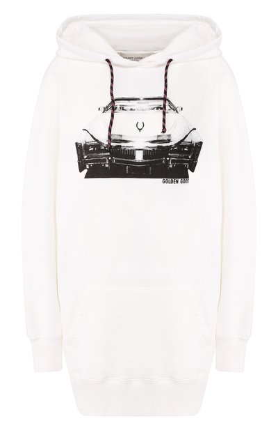 Женский хлопковое худи GOLDEN GOOSE DELUXE BRAND, арт. G36WP028.F1