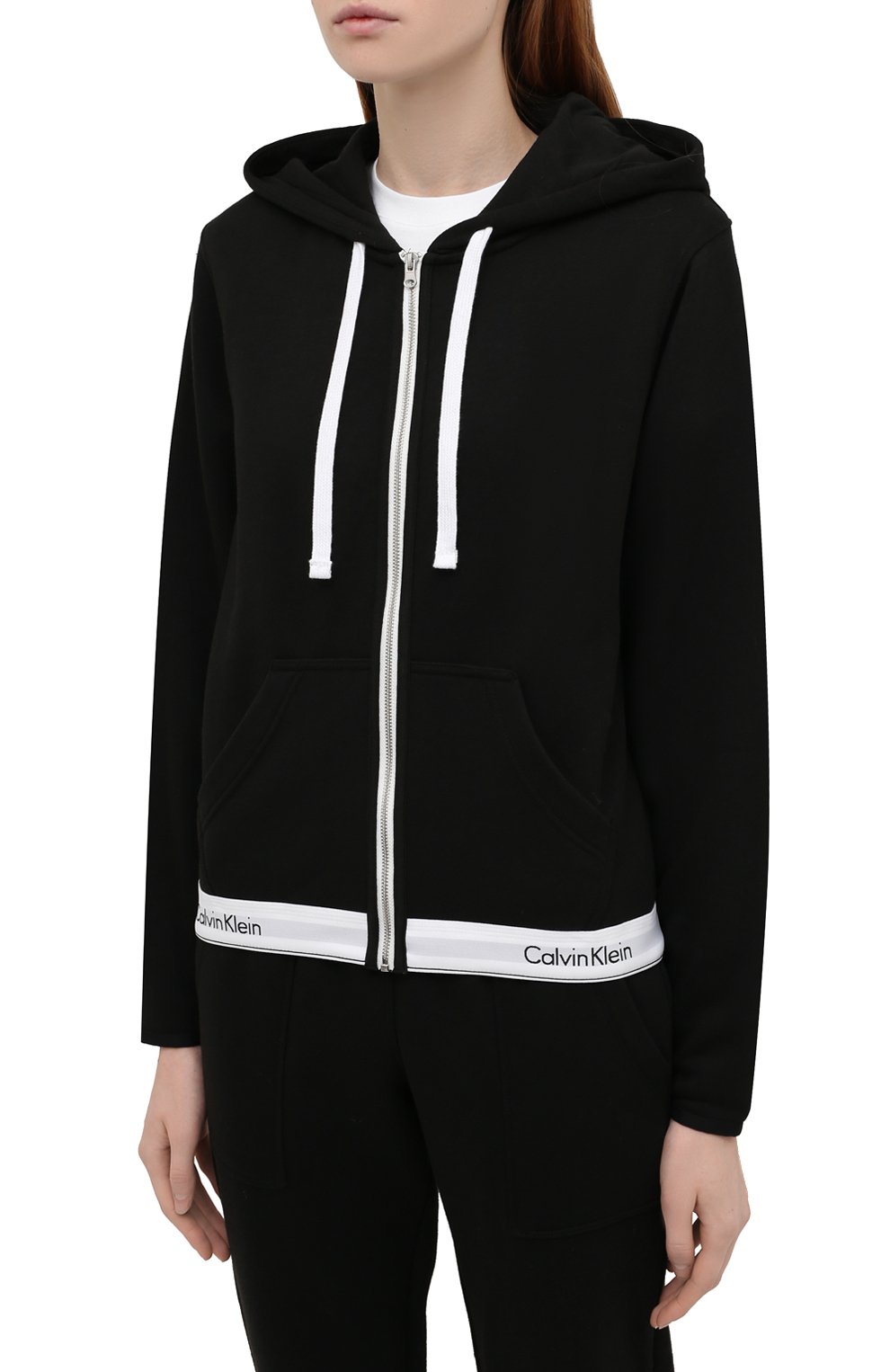 Хлопковая толстовка CALVIN KLEIN, арт. QS5667E, фото 3