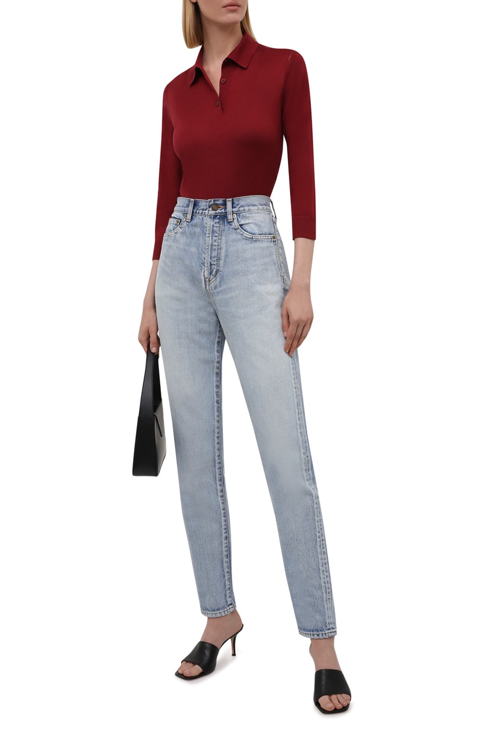 Поло из кашемира и шелка LORO PIANA, арт. FAL9275, фото 2