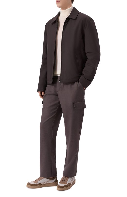 Комбинированные кеды Camerlengo 16874/TR0PEZ C0RVARA Коричневый  16874/TR0PEZ C0RVARA Фото 2