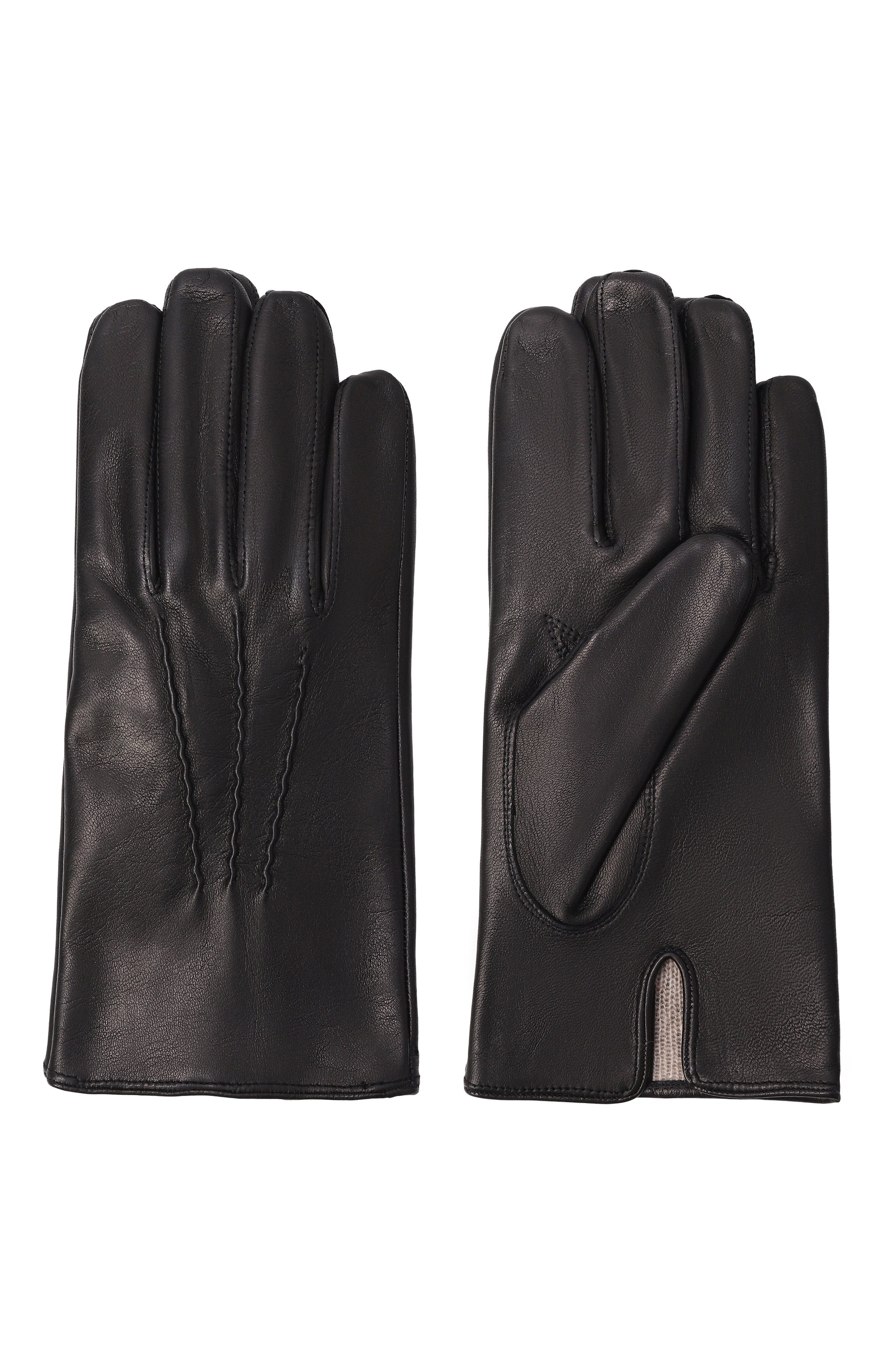 Кожаные перчатки MVST, арт. SG12/325BM 4010/NAPPA CASH LINED, фото 2