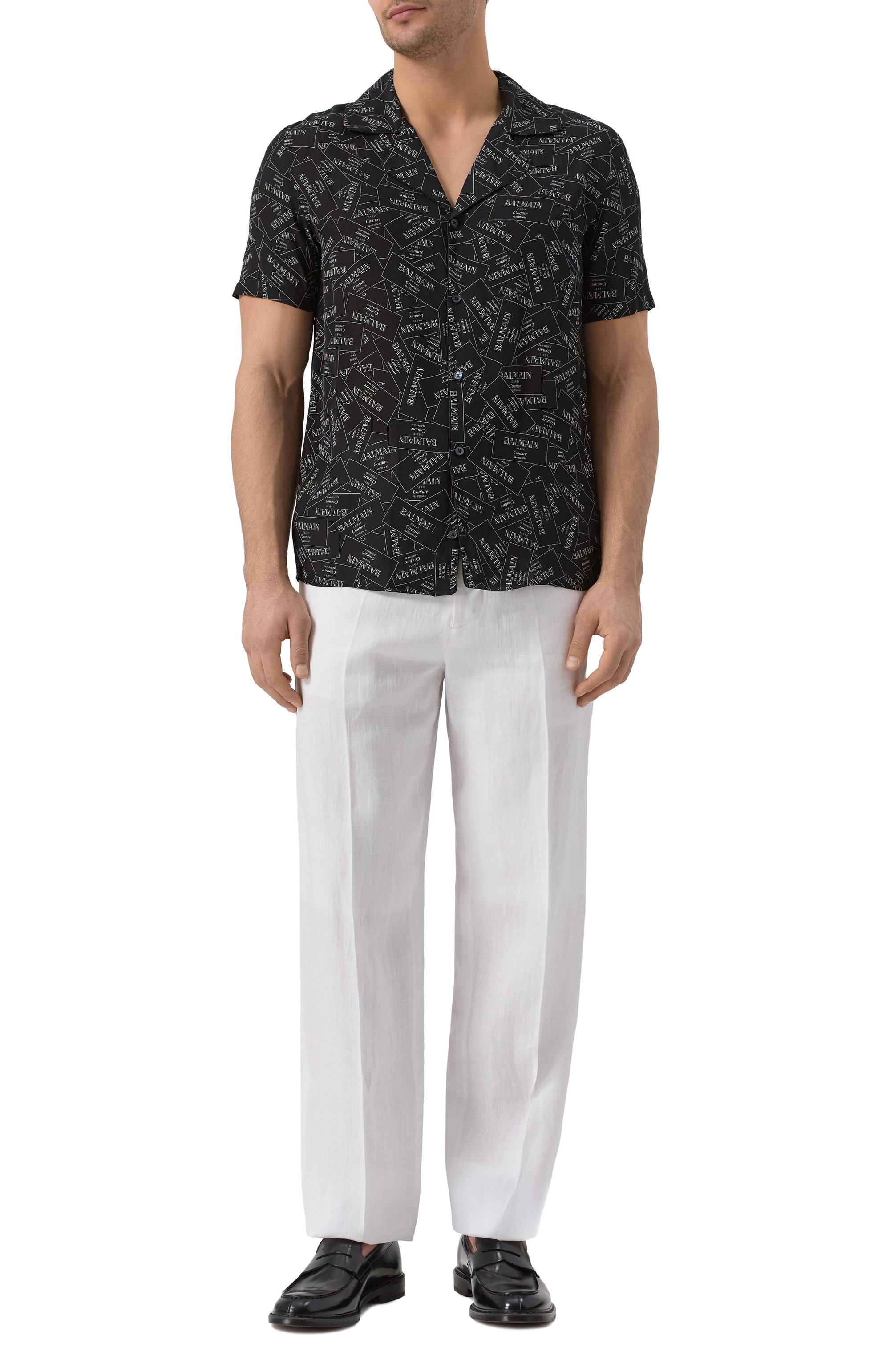 Льняные брюки MOSCHINO, арт. A0305/0224, фото 2