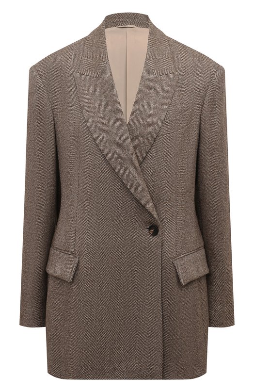Шерстяной жакет Brunello Cucinelli MB1317163 Бежевый MB1317163