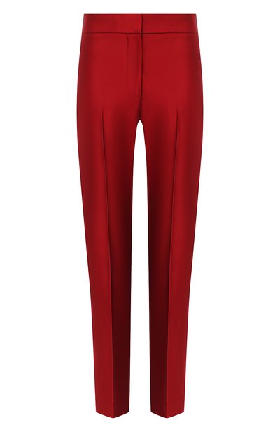Женские шелковые брюки ALEXANDER MCQUEEN, арт. 584873/QBAAW